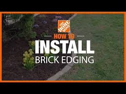 How To Install Brick Edging With