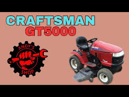 Craftsman Gt5000 W Kohler Command 25