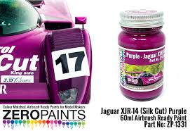 jaguar xjr 14 silk cut purple paint