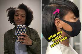 going from natural hair to relaxed hair