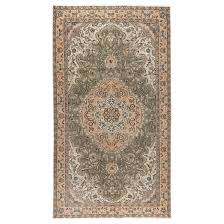 hand knotted rug 5 3x9 2 feet worn