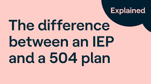 Iep Vs 504 Plan Whats The Difference