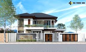 9058000045 this is a 130. Luxurious Two Storey Modern Villa Pinoy House Plans