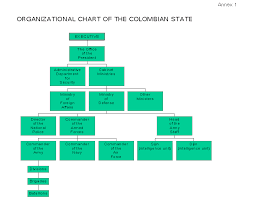 Organizational Chart Of The Colombian State