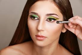 eye makeup and eyeshadow mandala heals