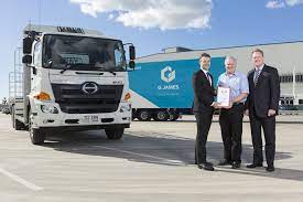 Right Fit For G James 100th Hino Truck