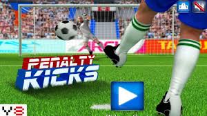 y8 penalty kicks 3d soccer gameplay