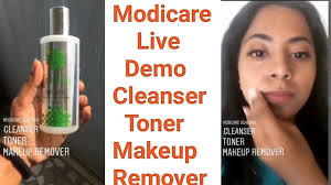 modicare 3 in 1 cleanser toner makeup