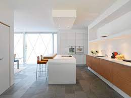 slate kitchen floor designs pros and cons
