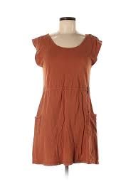 Details About I Love H81 Women Brown Casual Dress M
