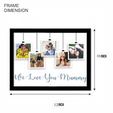 customized we love you mummy frame a