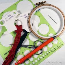 how to embroider a wee ladybug