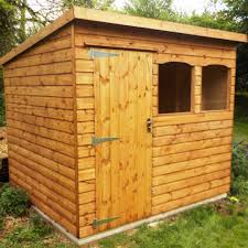 standard pent garden shed