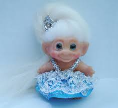 Vintage DAM Troll Doll Gorgeous Fairy Princess Long White Hair - il_570xN.605114050_8k5w