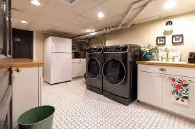 basement laundry