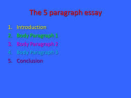 Parts three paragraph essay outline   Ap us history thesis     Sample   Paragraph Essay Outline