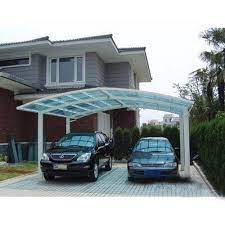 modular car parking tensile structure