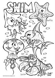 These spring coloring pages are sure to get the kids in the mood for warmer weather. Ocean Animals Coloring Pages