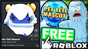 how to get pet yeti mascot