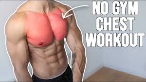 home chest workout no equipment