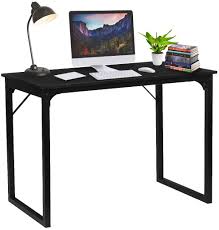 Writing desks, with drawers for minimal storage, are easy to place anywhere and are perfect for your laptop. Kingso Computer Desk 39 Modern Simple Style Laptop Office Desk Wood Notebook Industrial Black Desk Table Metal Frame Study Desk Gaming Desk For Home Office Workstation Desks Workstations Office Products