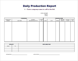 Production Planning Excel Template