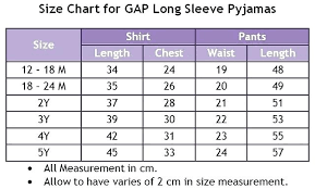 Organized Baby Pants Size Chart 2019