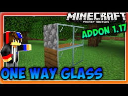 addon one way glass mcpe kaya