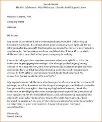 Epic Examples Of Cover Letters For Students With No Experience       