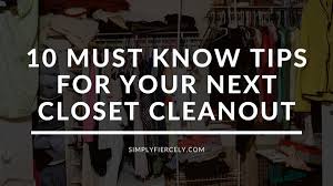 planning a closet cleanout 10