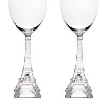 eiffel tower wine glass gadget flow