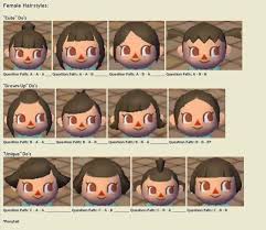 Animal Crossing New Leaf Hair Guide Animal Crossing