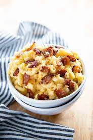 bacon mac and cheese the salty