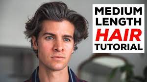 um length hair tutorial men s