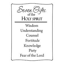 vwaq 7 gifts of the holy spirit wall