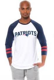 Icer Brands Nfl Mens New England Patriots T Shirt Raglan