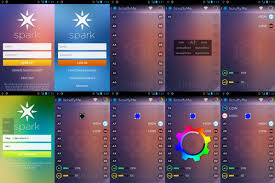 android spark tinker app rgb led