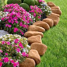 Faux Stone Landscape Edging 10