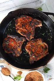 cast iron skillet pork chops seeking