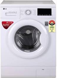 Water and electricity saving set by fuzzy logic system. Lg 6 0 Kg 5 Star Inverter Fully Automatic Front Loading Washing Machine Fhm1006adw White Direct Drive Technology Amazon In Home Kitchen