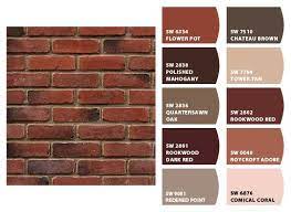 Paint Colors That Go With Red Brick