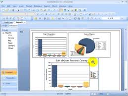 Learn To Work With Charts And Graphs In Mastering Crystal Reports 2008 From Gogotraining