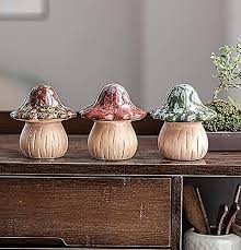 Ceramic Mushroom Garden Decor Mushroom