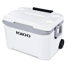 Oversized wheels for easy transport. Igloo 60 Qt Sunset Rolling Cooler For And 19 Similar Items