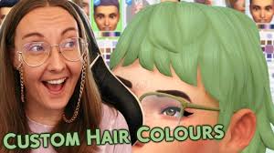 hair colours in the sims 4