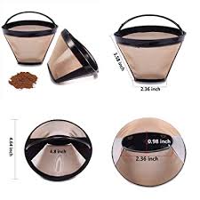 Brew a whole pot for your family, 4 cups for your squad, or just one cup for yourself. Buy Reusable No 4 Cone Coffee Maker Filters For Ninja Coffee Bar Brewer Replacement Permanent Basket Filter 2 Coffee Filters Online In Indonesia B08rd5kyg3
