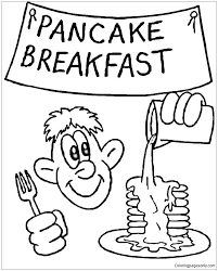 Paleo, dairy free, gluten free, clean eating and yummy! Pancake Breakfast Coloring Pages Food Coloring Pages Coloring Pages For Kids And Adults