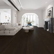 dark brown hardwood flooring
