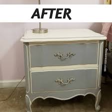 Stunning 2 Color Chalk Paint Bedroom
