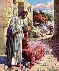 Jesus cura os 10 leprosos (Lucas 17, 11:19)